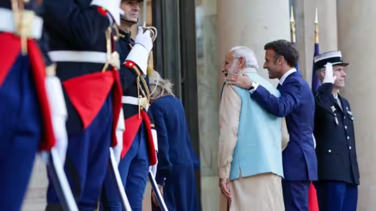 With French President At Bastille Day 2023 Celebrations