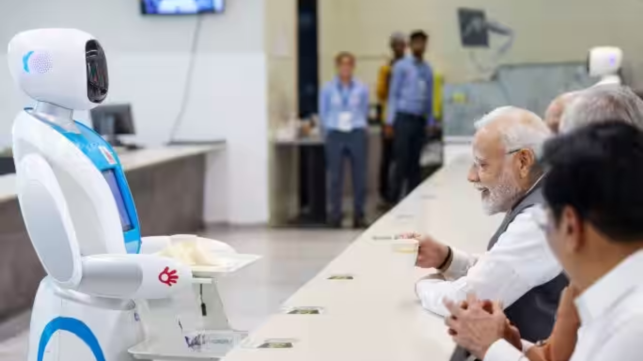 Tea Served By Robot