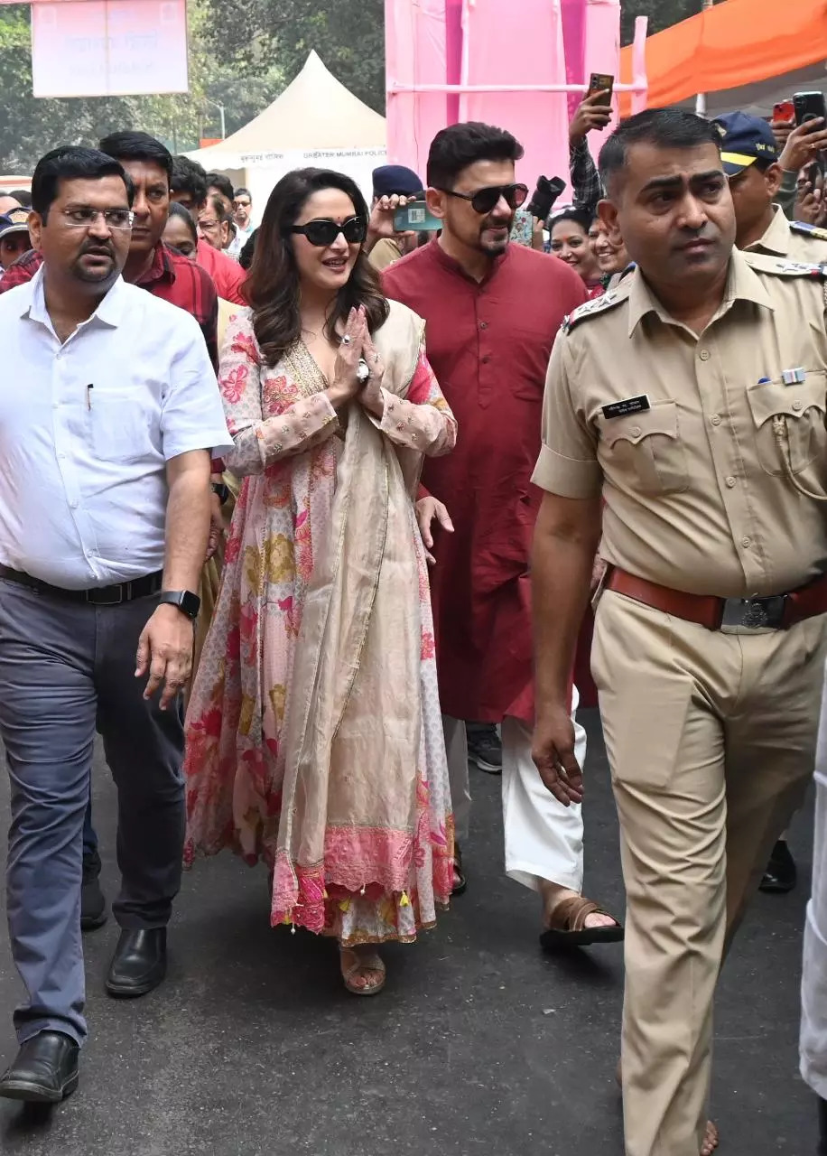 Madhuri Dixit And Shriram Madhav Nene