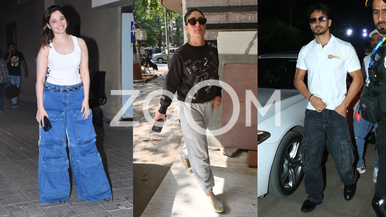 ZoomIn Tamannaah Bhatia Kareena Kapoor Khan Shahid Kapoor And Other Celebs Spotted Out And About In The City Today