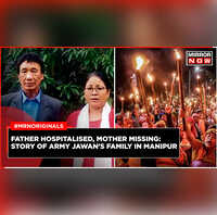 Father Hospitalised Mother Missing Story Of Army Jawans Family In Manipur