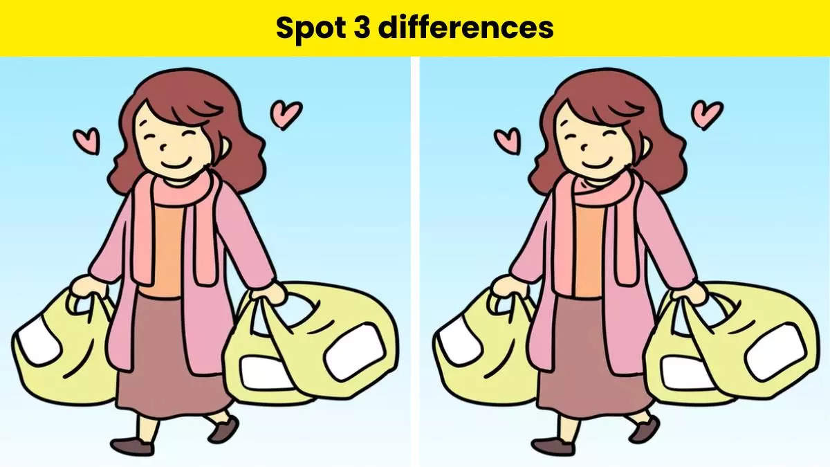 Optical Illusion Optical Illusion Can You Spot 3 Differences In These Two Images In 9 Seconds 