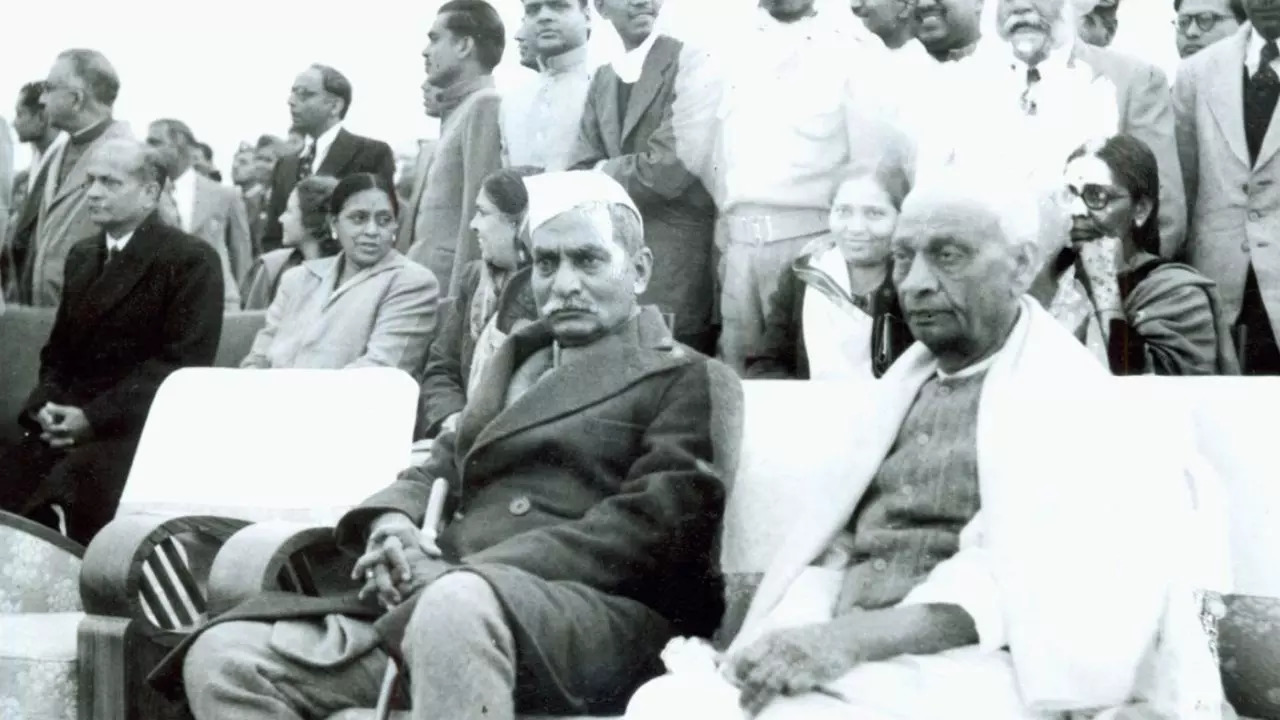 Dr Prasad and Sardar Patel