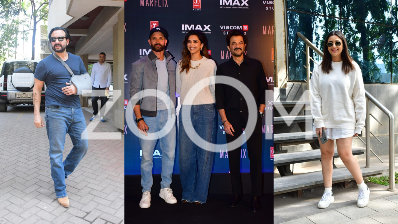 ZoomIn Saif Ali Khan Deepika Padukone Hrithik Roshan Parineeti Chopra And Other Celebs Step Out In Style