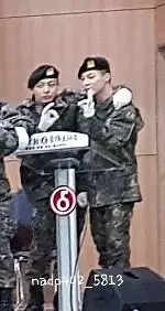 BTS39 Jimin and Jungkook39s New Military Pic