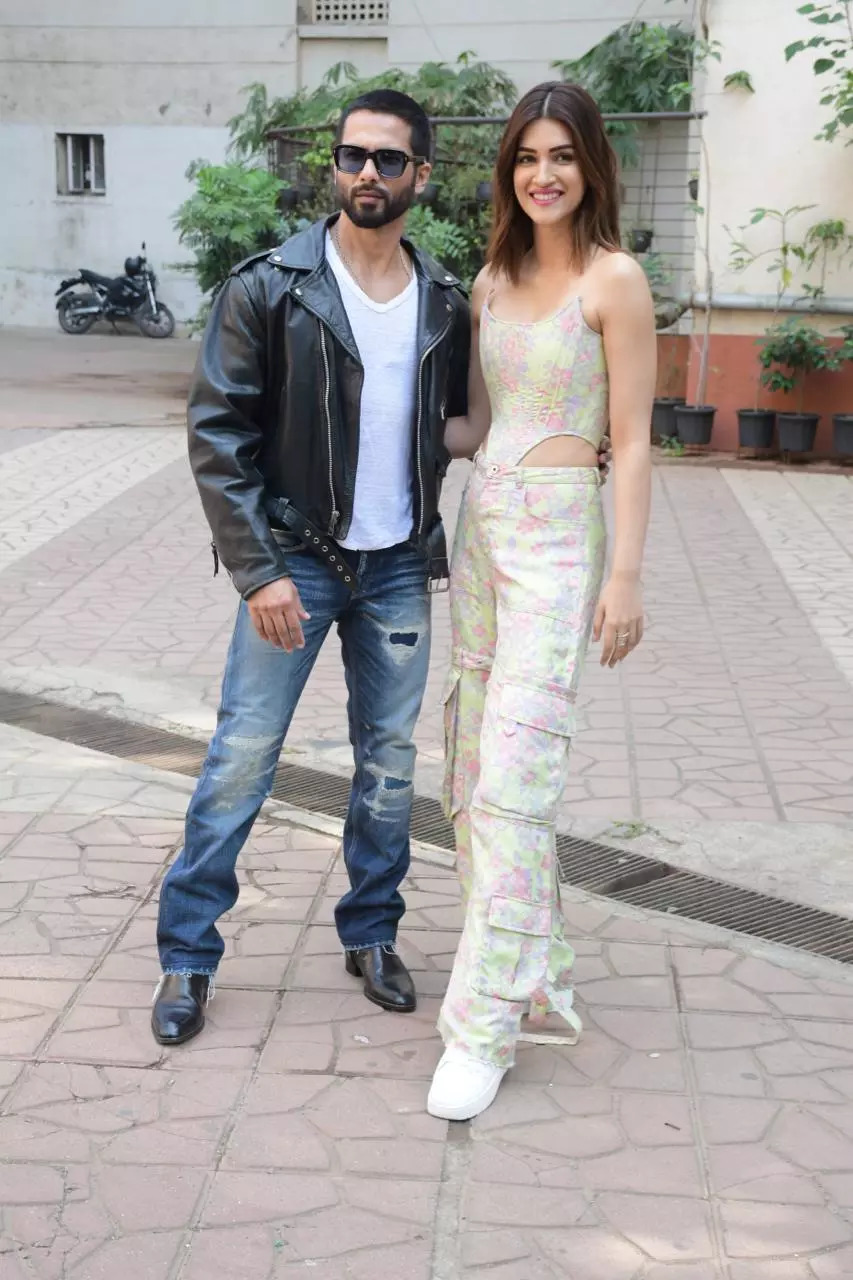 Shahid Kapoor And Kriti Sanon