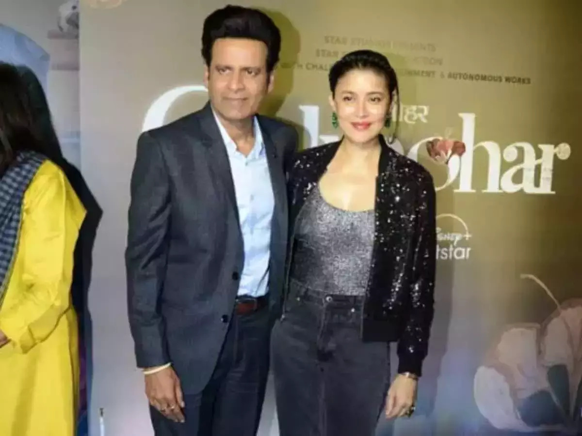 Manoj Bajpayee and Shabana Raza