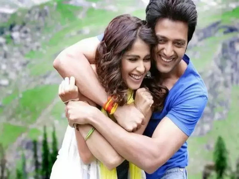 Riteish Deshmukh and Genelia DSouza