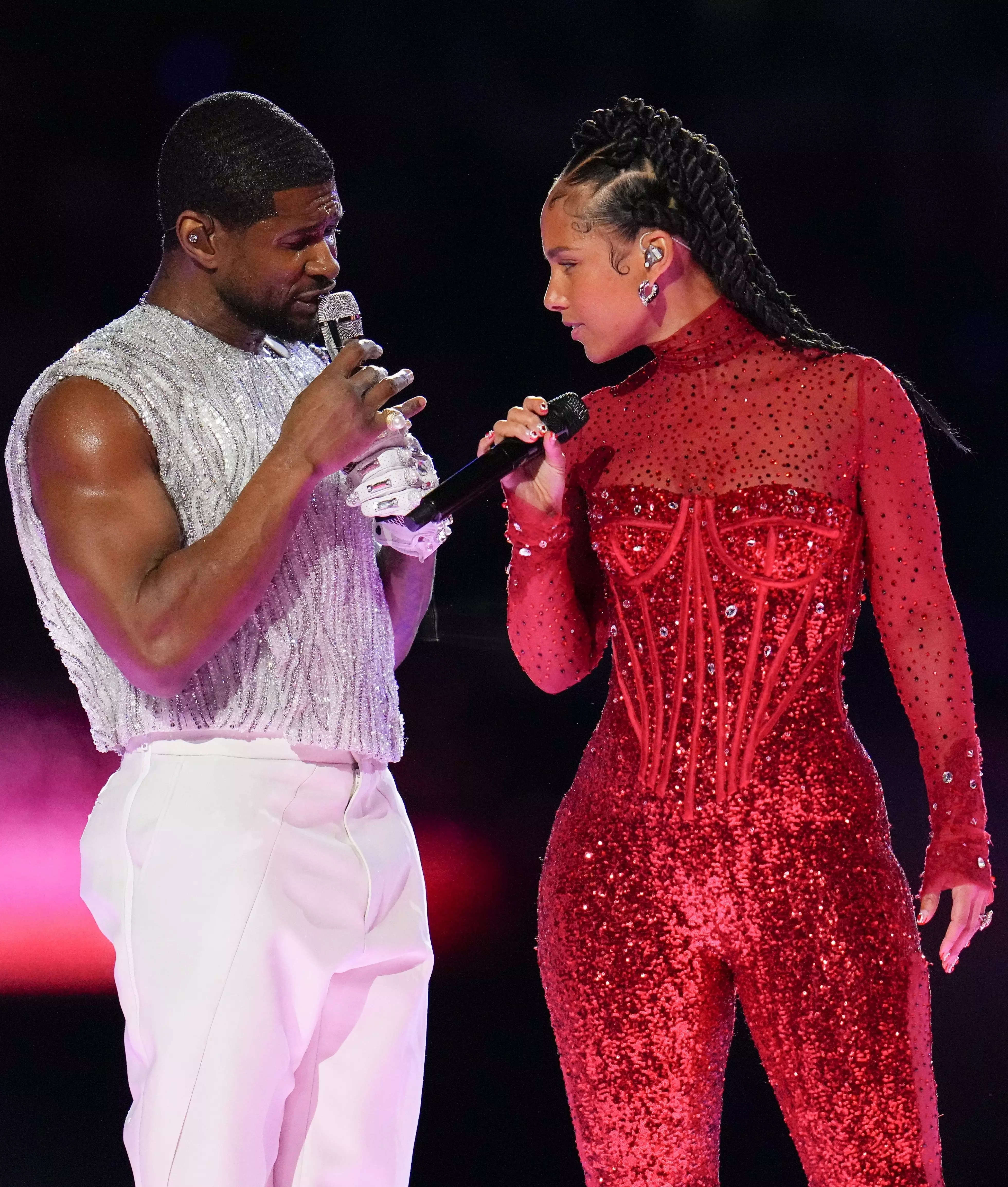 Usher And Alicia Keys