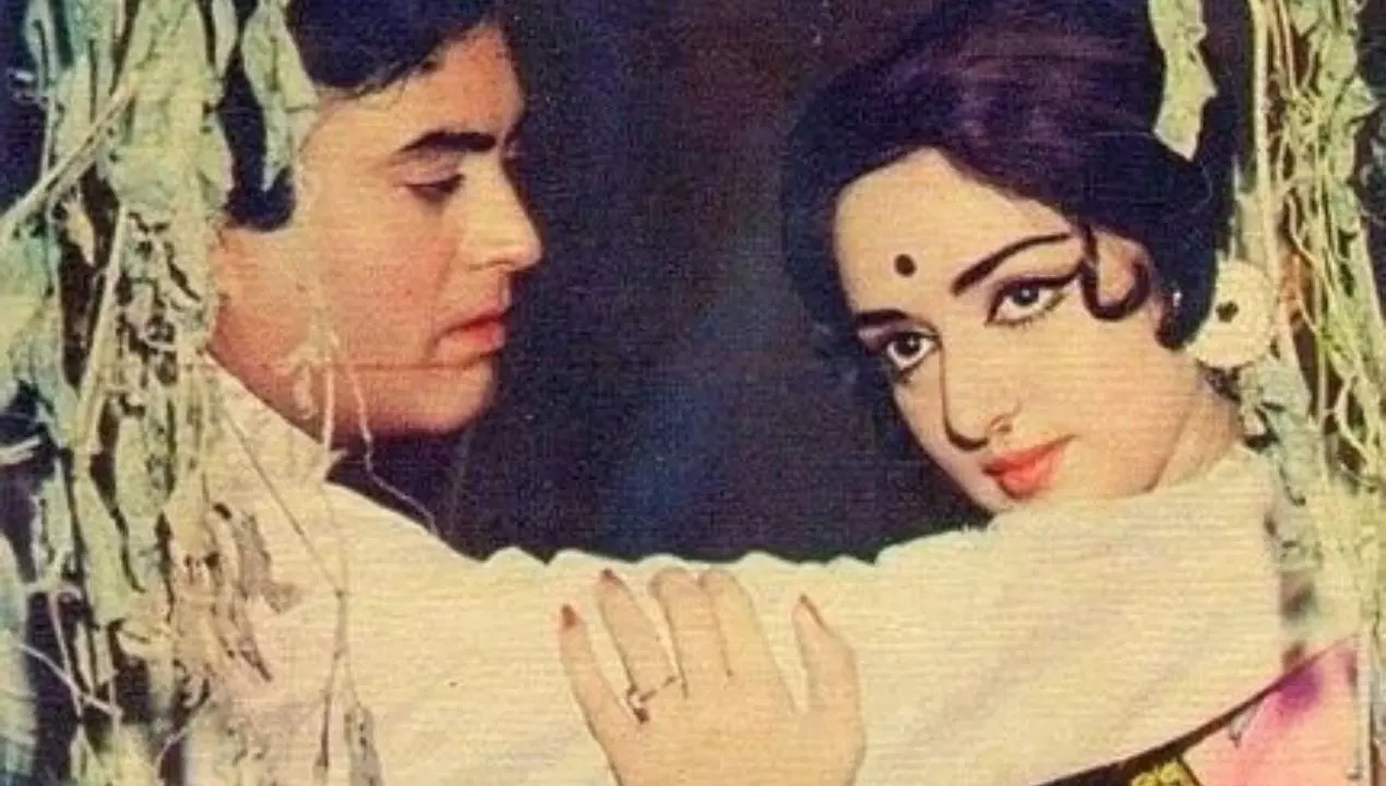 Sanjeev Kumar and Hema Malini