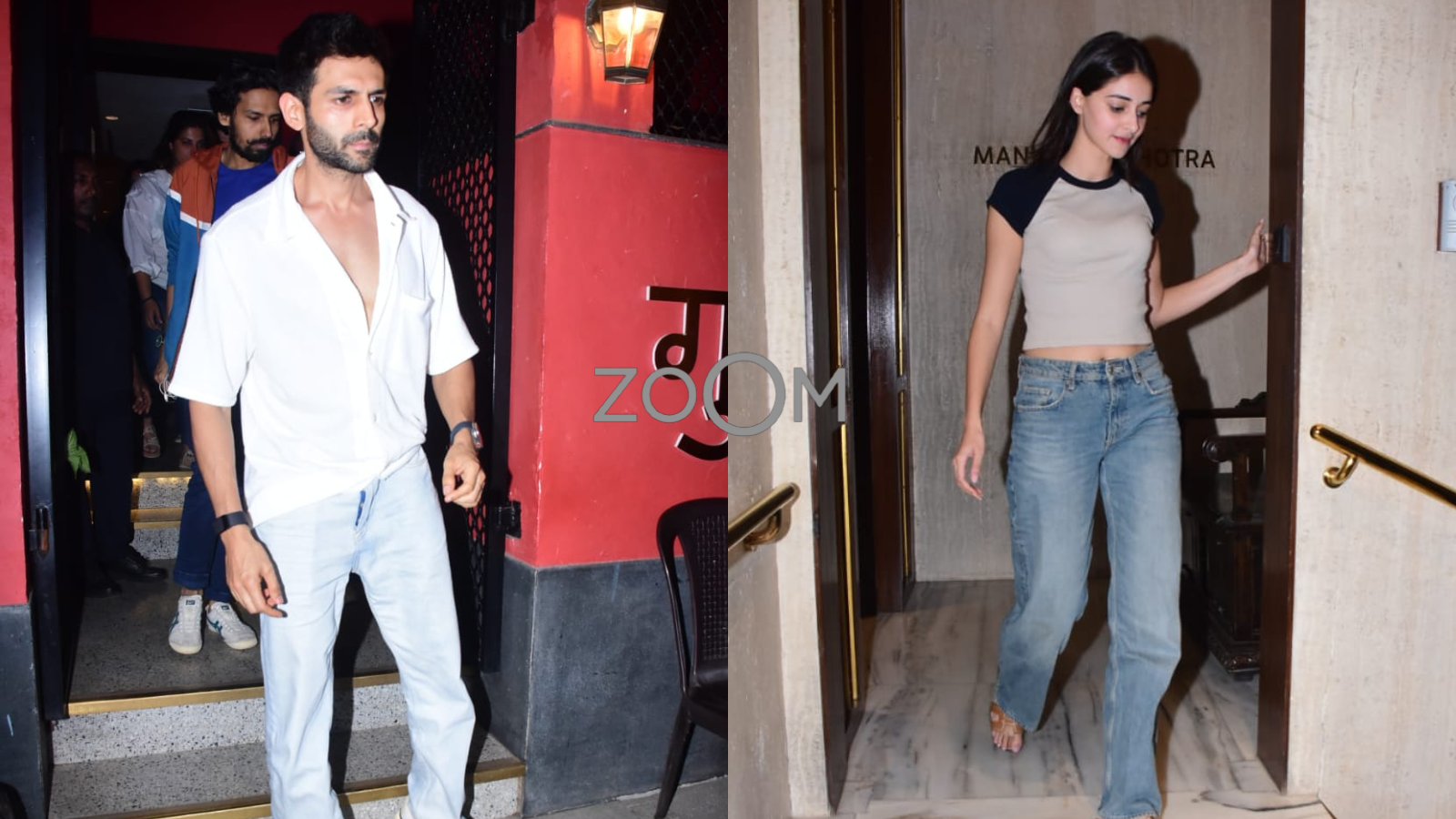 ZoomIn Kartik Aaryan Ananya Panday And More Bollywood Celebs Get Papped 