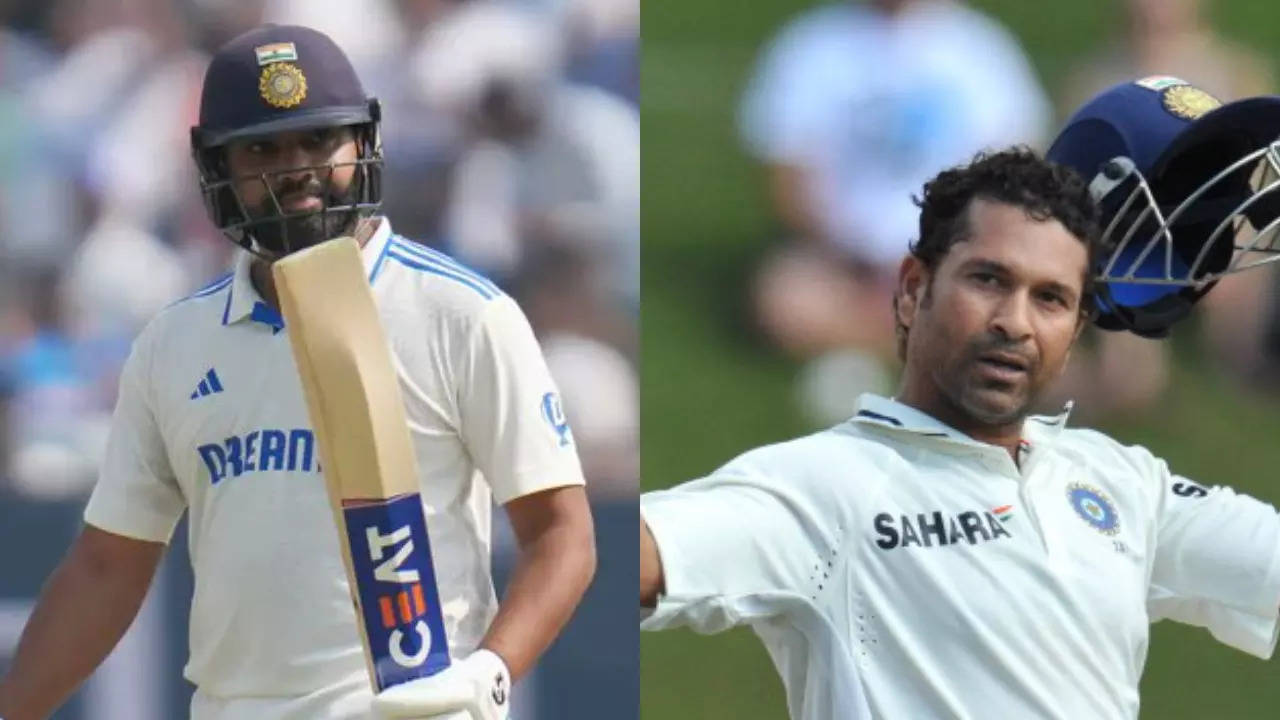 Rohit Sharma Sachin Tendulkar