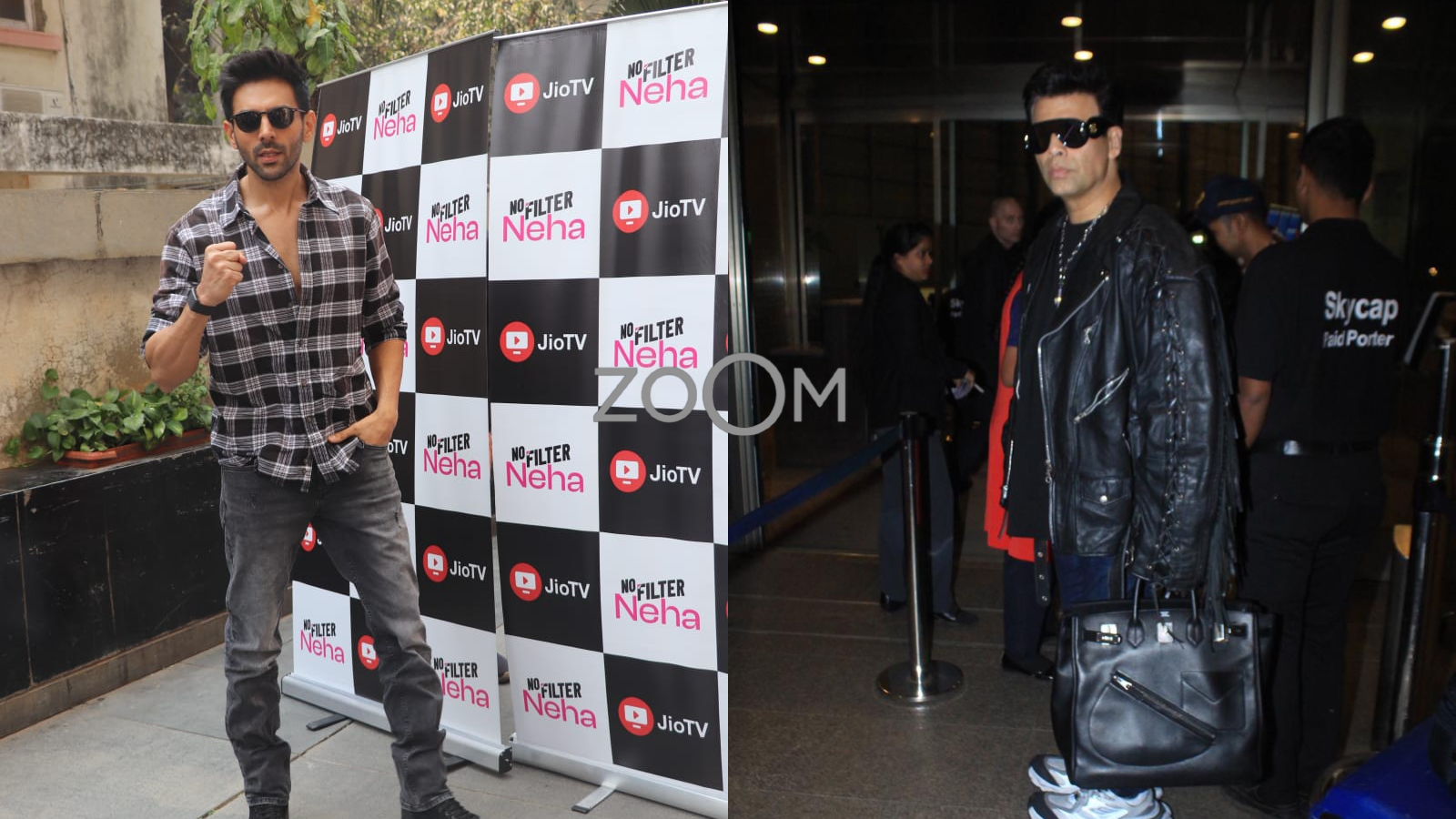 ZoomIn Kartik Aaryan Karan Johar And More B-Town Celebs Get Papped 