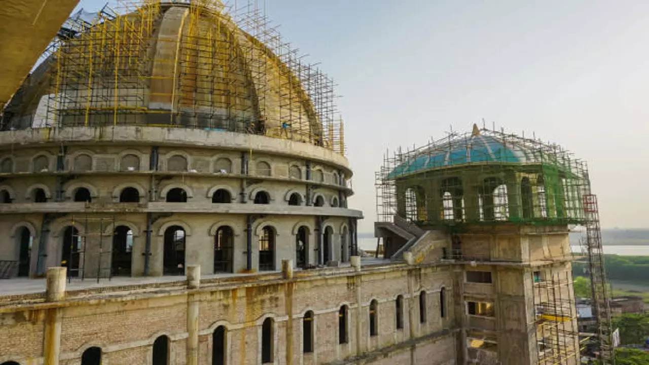 Construction of the temple