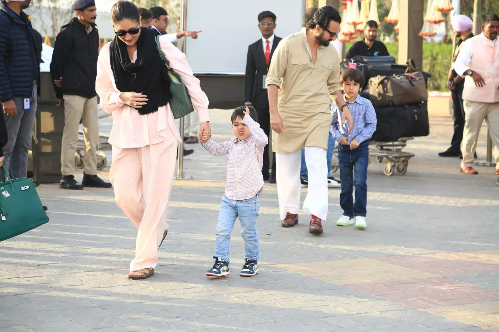 Saif-Kareena With Children