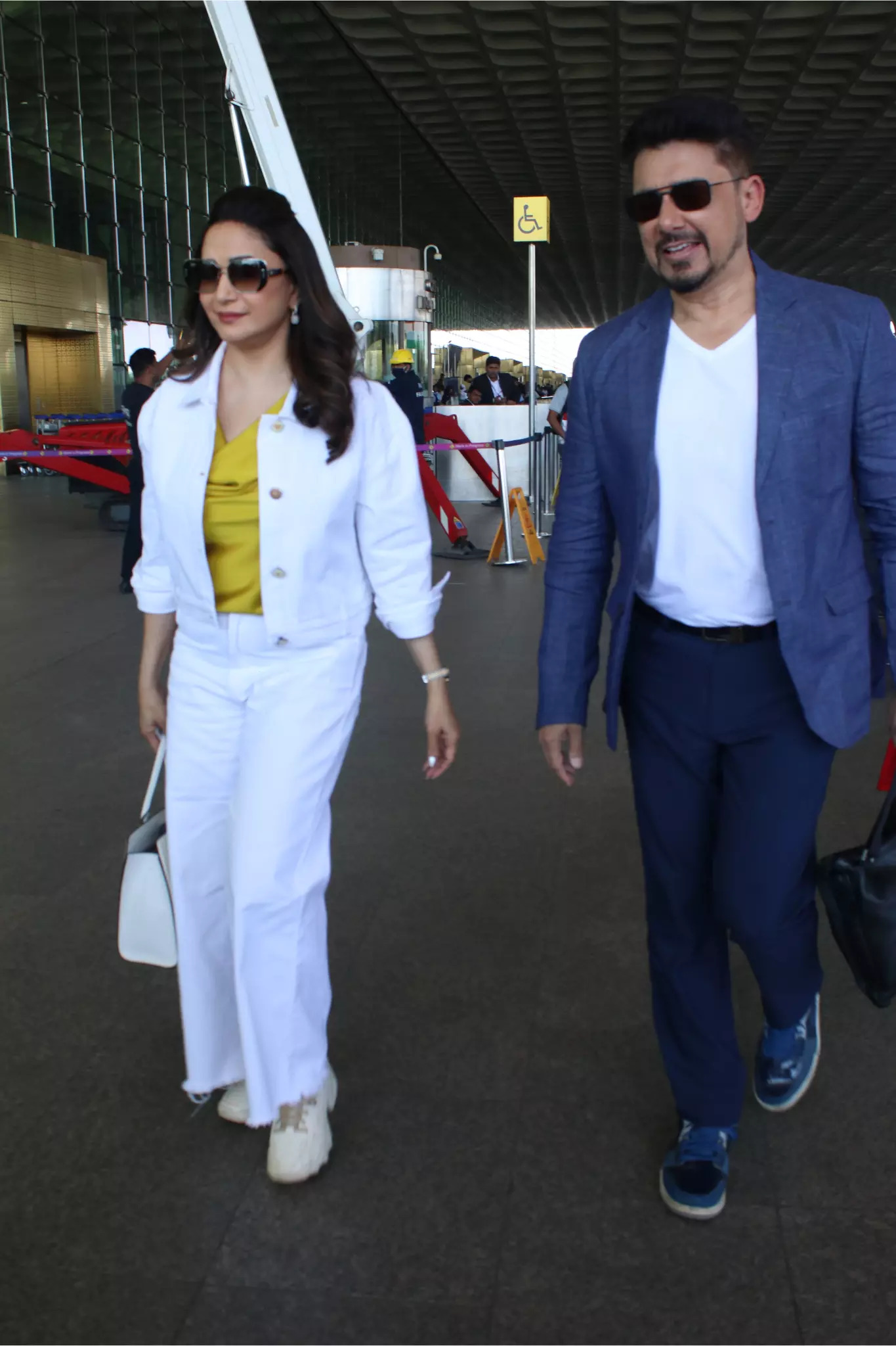 Madhuri Dixit With Husband