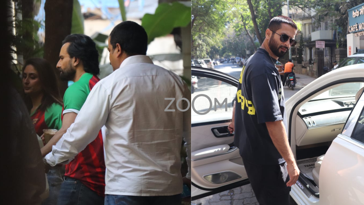 ZoomIn Kareena Kapoor Khan-Saif Ali Khan Shahid Kapoor And More Celebs Captured In The City