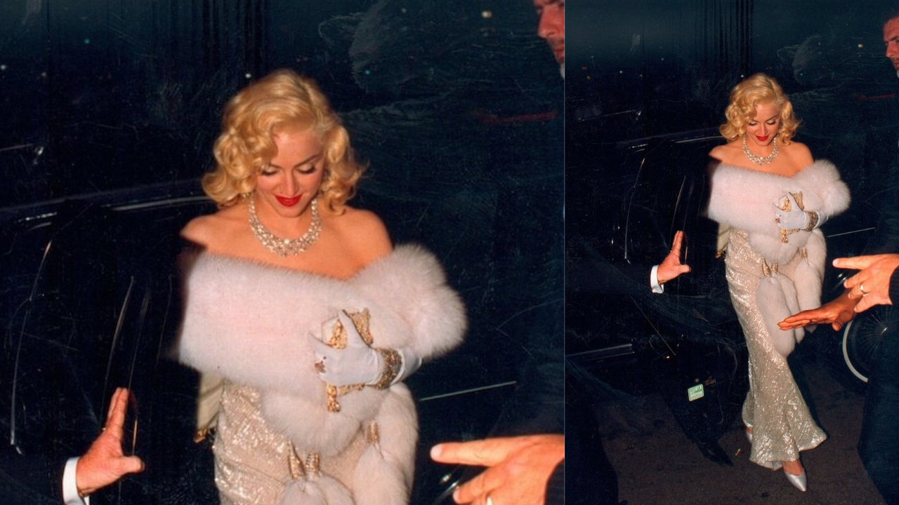 Madonna in Bob Mackie