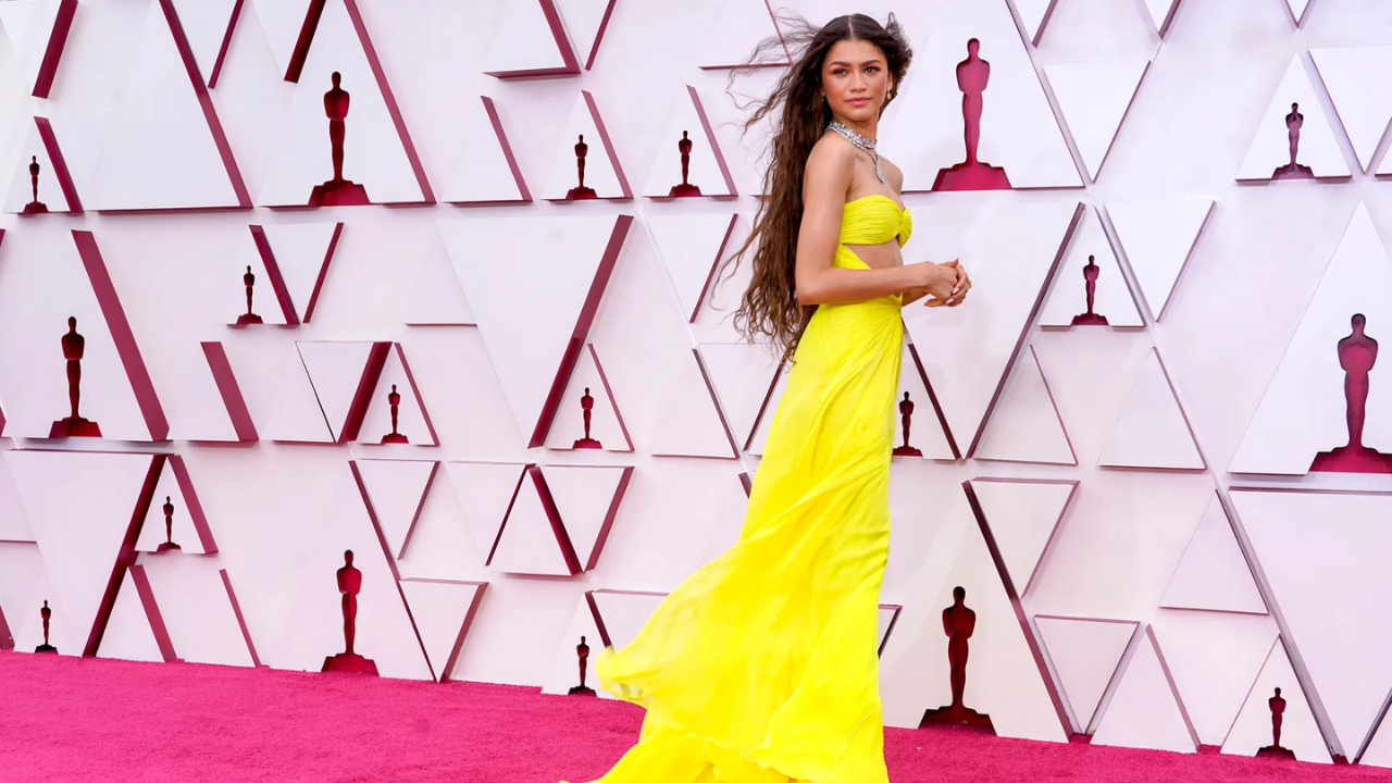 Zendaya in custom Valentino