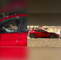 Shah Rukh Khan Spotted Sitting In Ferrari Purosangue Worth Rs 105 Crore Watch