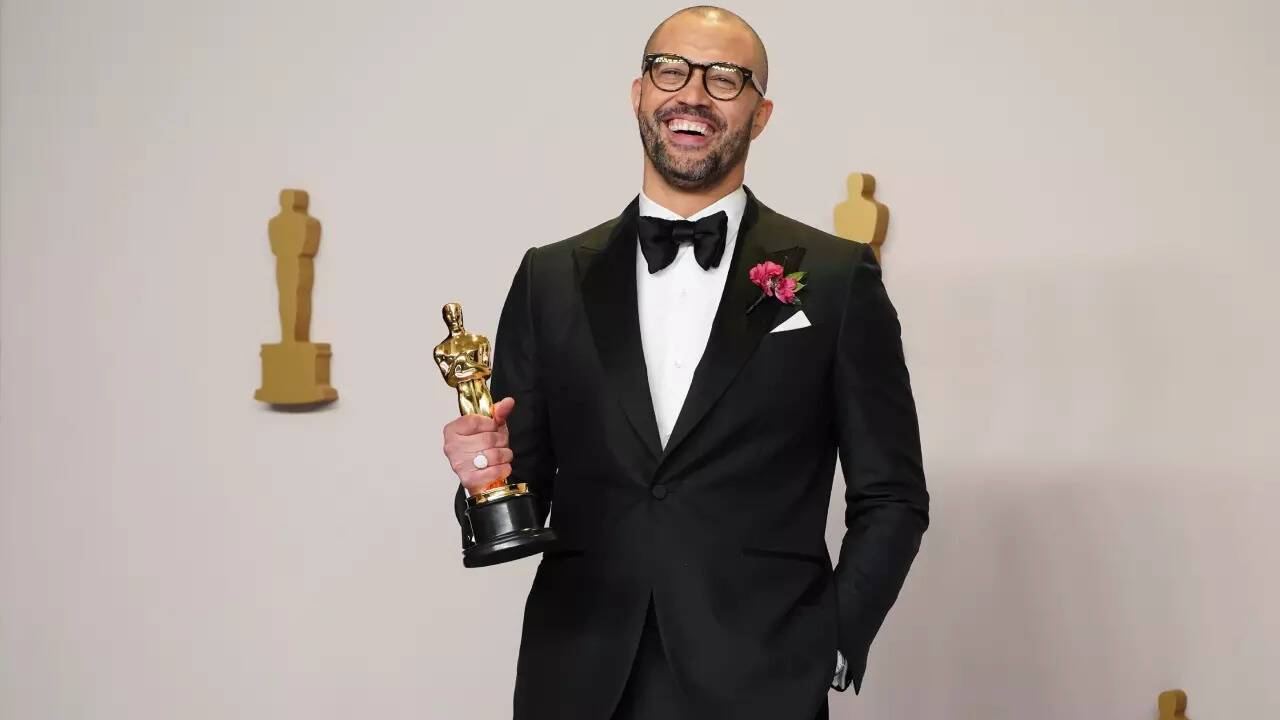Oscars 2024 Best Adapted Screenplay Cord Jefferson Wins Oscar, Calls