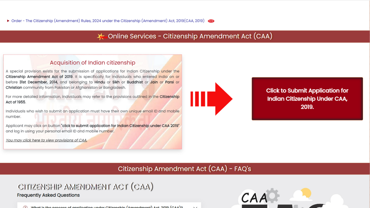 Citizenship Amendment Act How To Apply For Indian Citizenship Online Citizenship Amendment Act How To Apply For Indian Citizenship Online