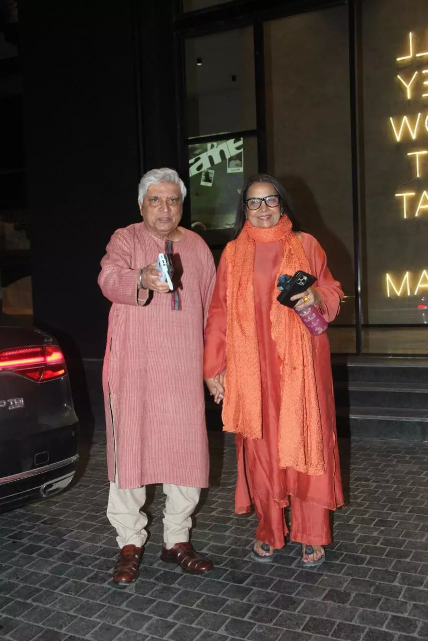 Javed Akhtar And Shabana Azmi