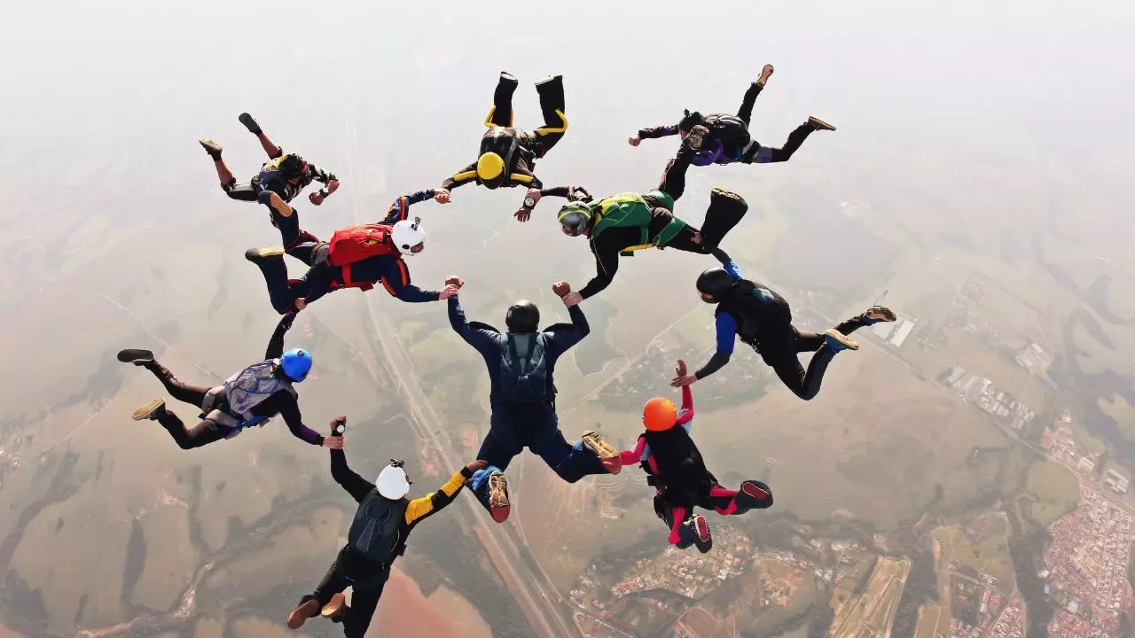 Embrace The Thrill of Sky Diving  Dune Bashing