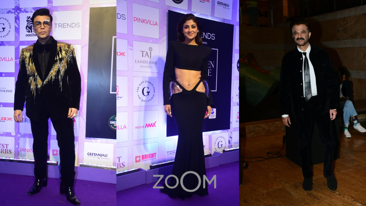 ZoomIn Karan Johar Shilpa Shetty Anil Kapoor And More Celebs Captured At An Event