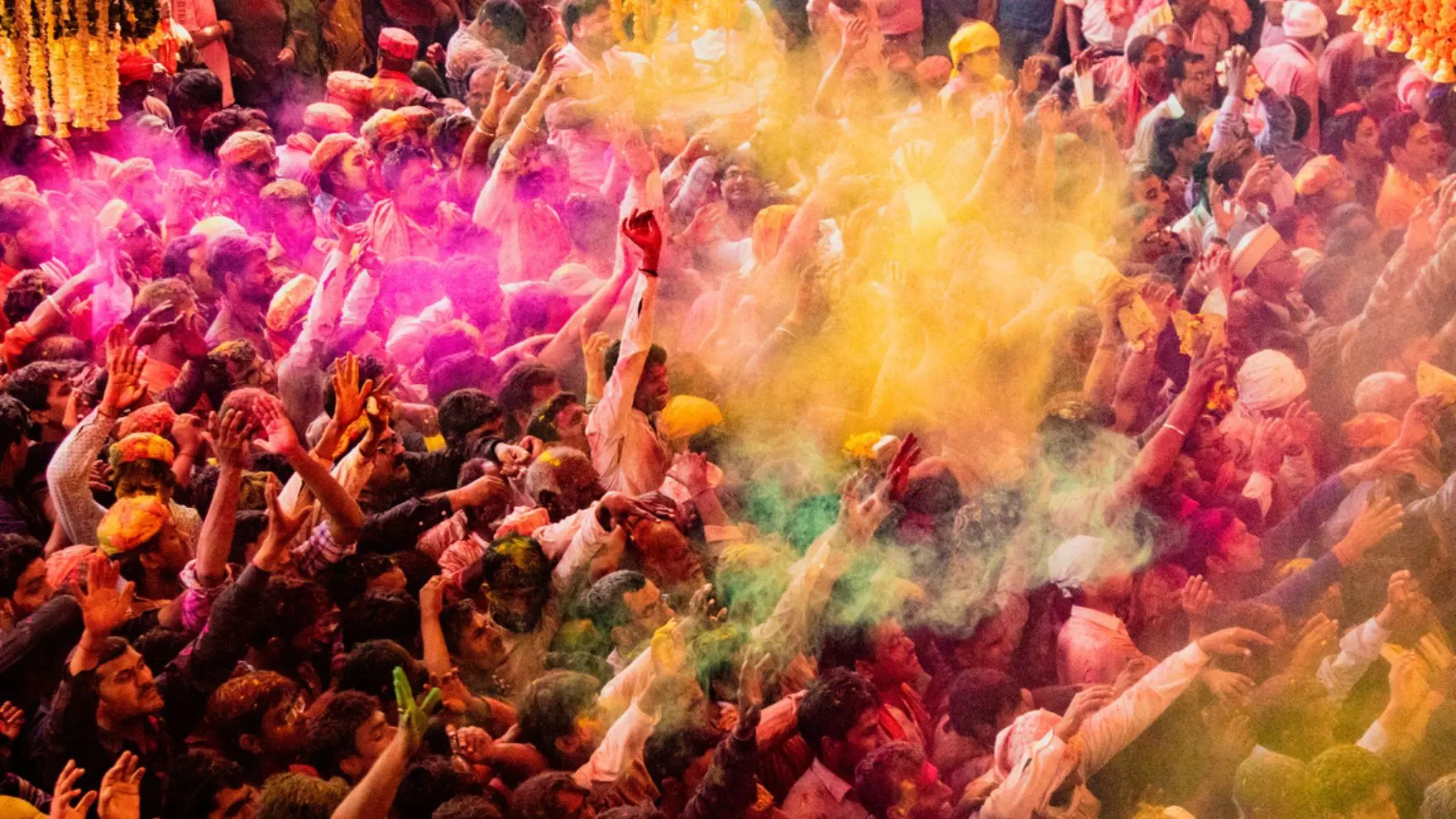 Holi in Mathura and Vrindavan