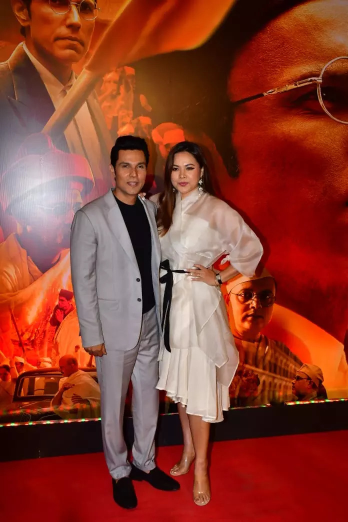 Randeep Hooda And Lin Laishram 