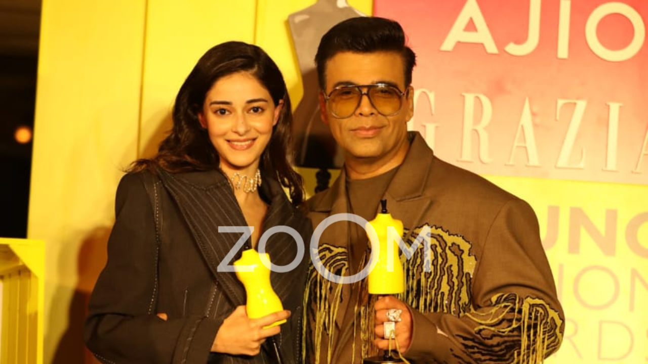 AJIO Grazia Young Fashion Awards 2024 Karan Johar, Bobby Deol, Ananya