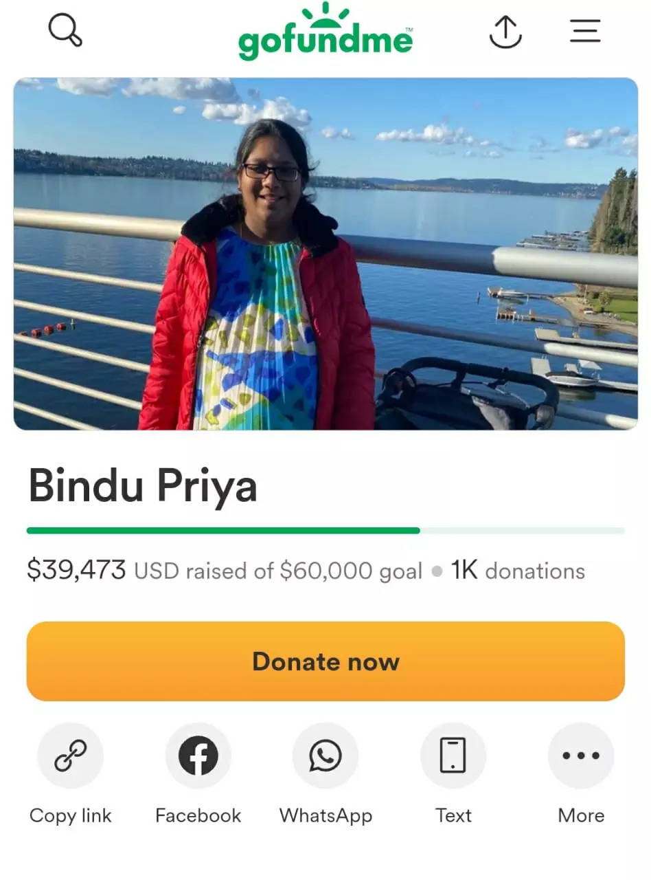 Bindu Priya Gofundme: Hyderabad Woman Dies During Childbirth In New ...