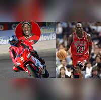 Throwback Remember When Michael Jordan Rode A Ducati MotoGP Bike