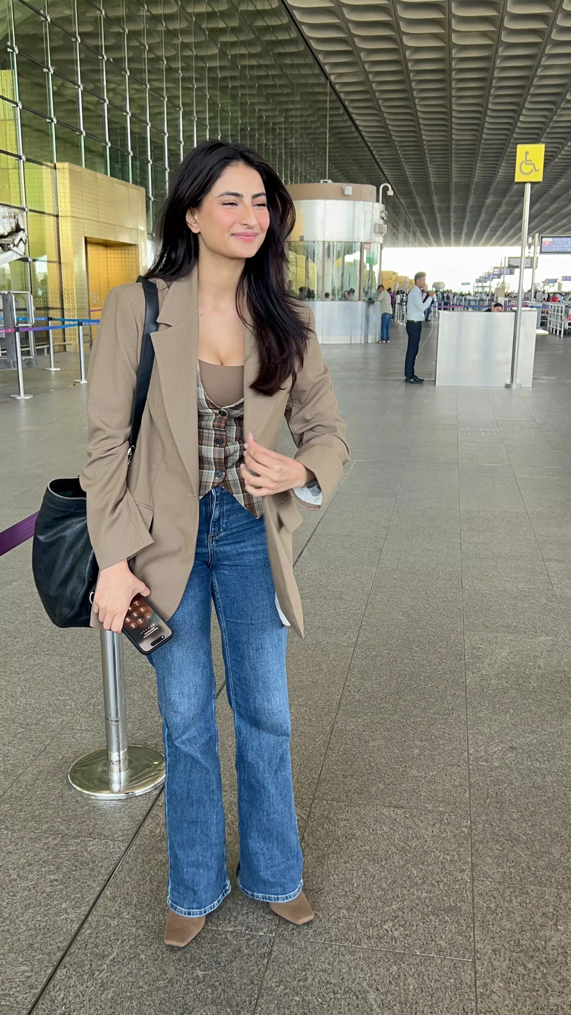 Palak Tiwari Was Spotted At Airport Departure Today