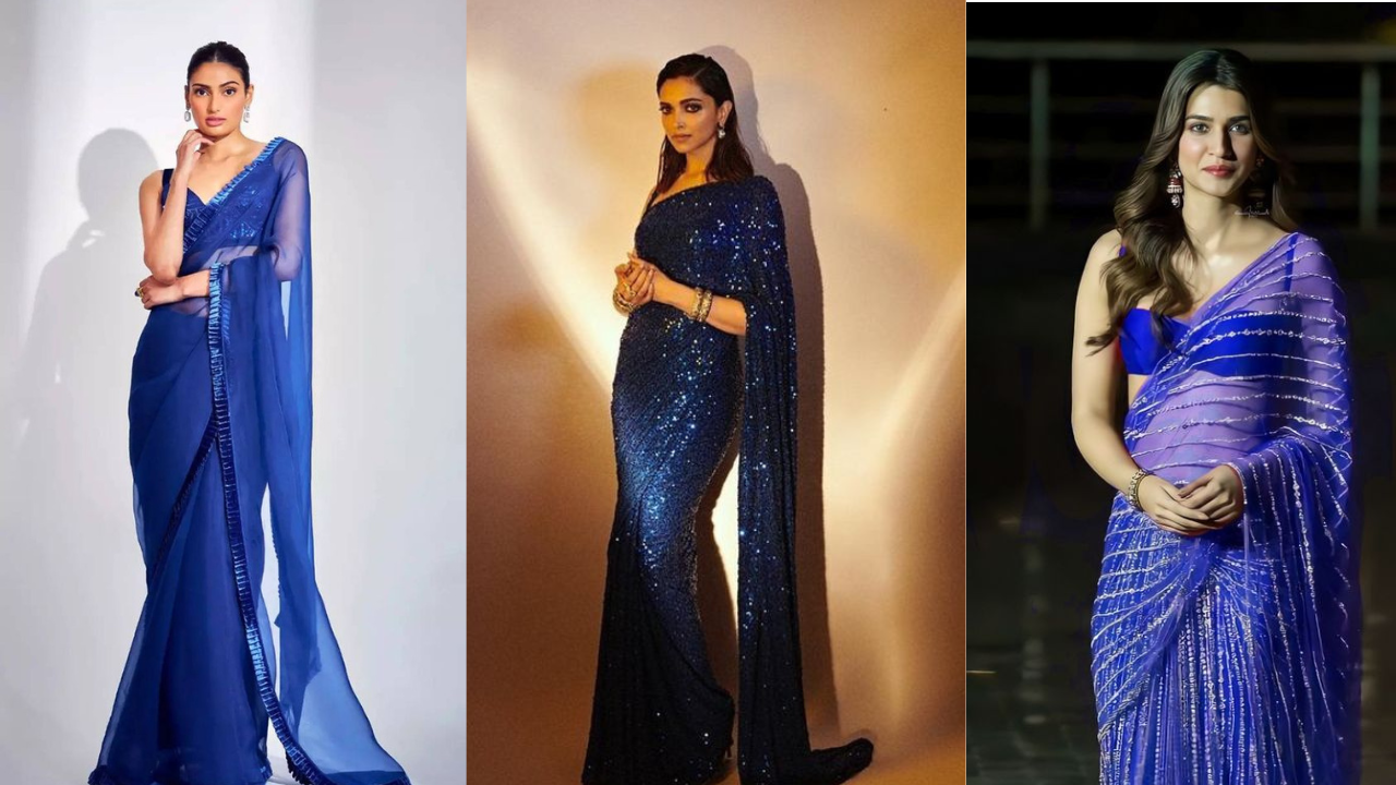 Bollywood Queens Look Ethereal In Royal Blue 