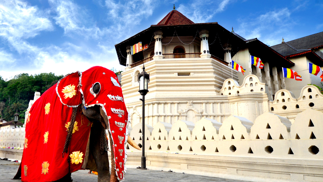 Temple Of Tooth At Kandy