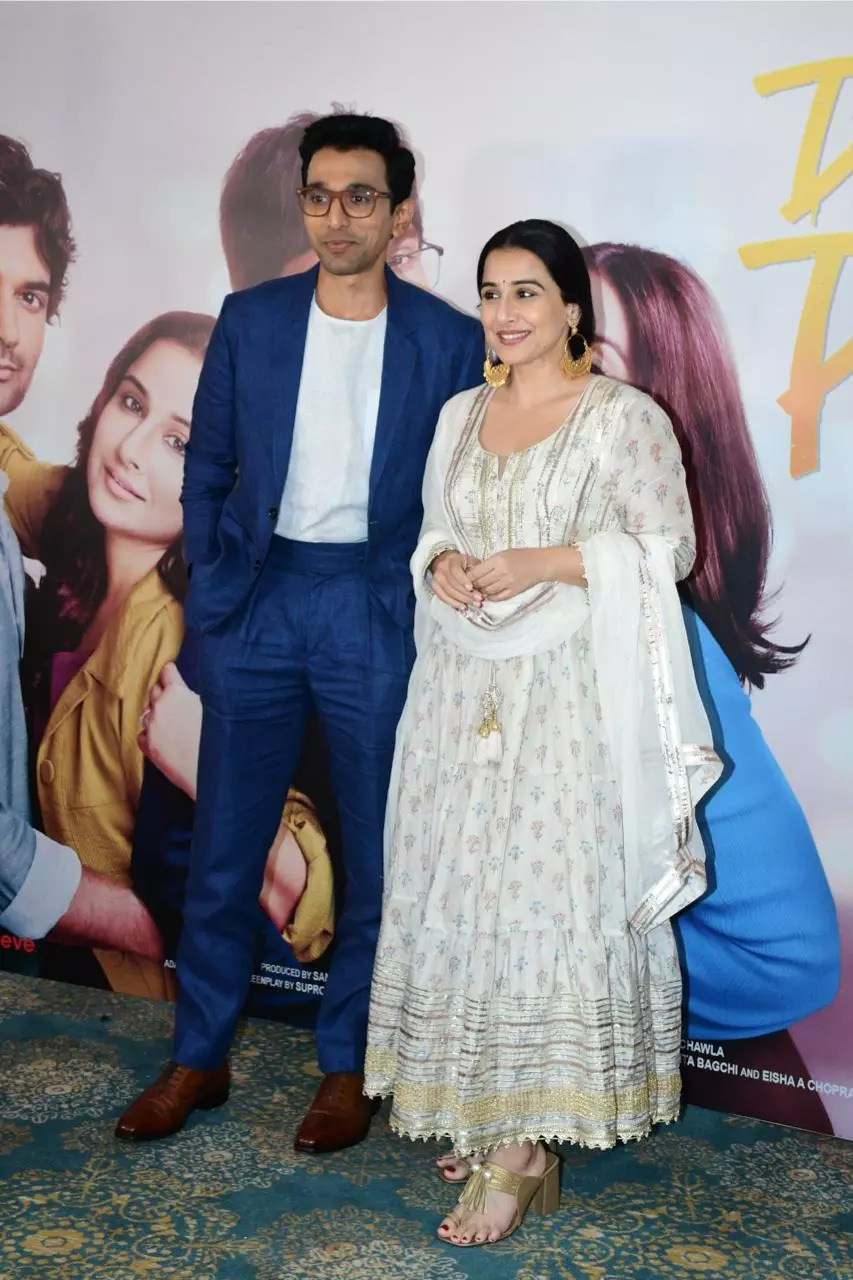 Vidya Balan And Pratik Gandhi 