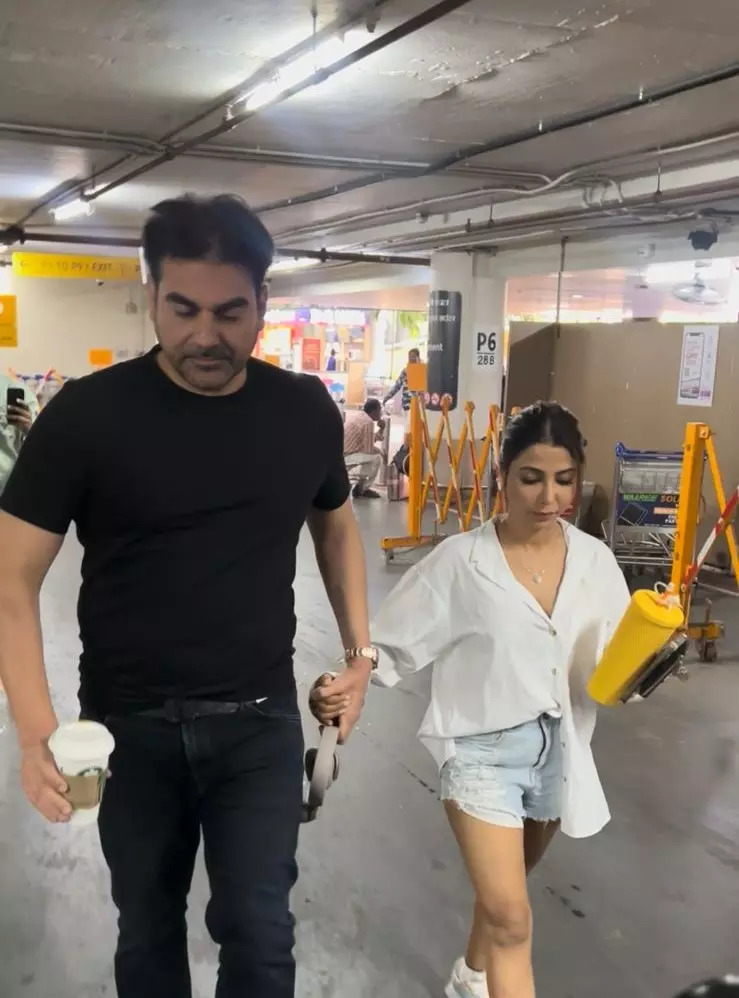 Arbaaz Khan And Sshura Khan