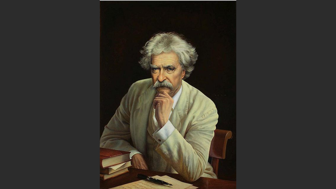 Self-Pasting Scrapbook by Mark Twain