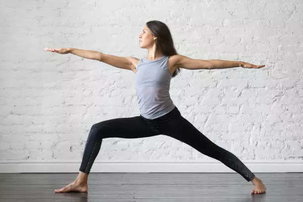 वीरभद्रासन Warrior Pose