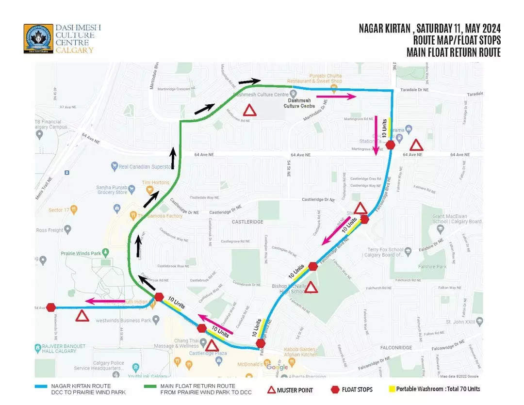 Nagar Kirtan 2024 Time, Traffic Advisory, Route, Live Streaming, And