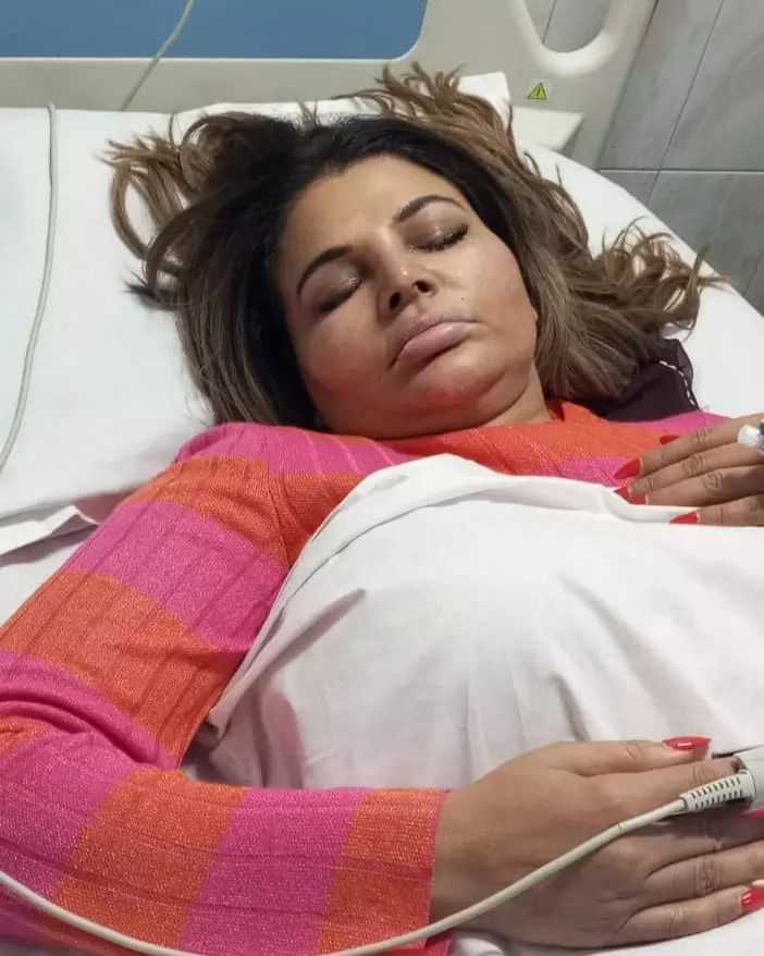 Rakhi Sawant Hospitalised Due To Heart Problem 