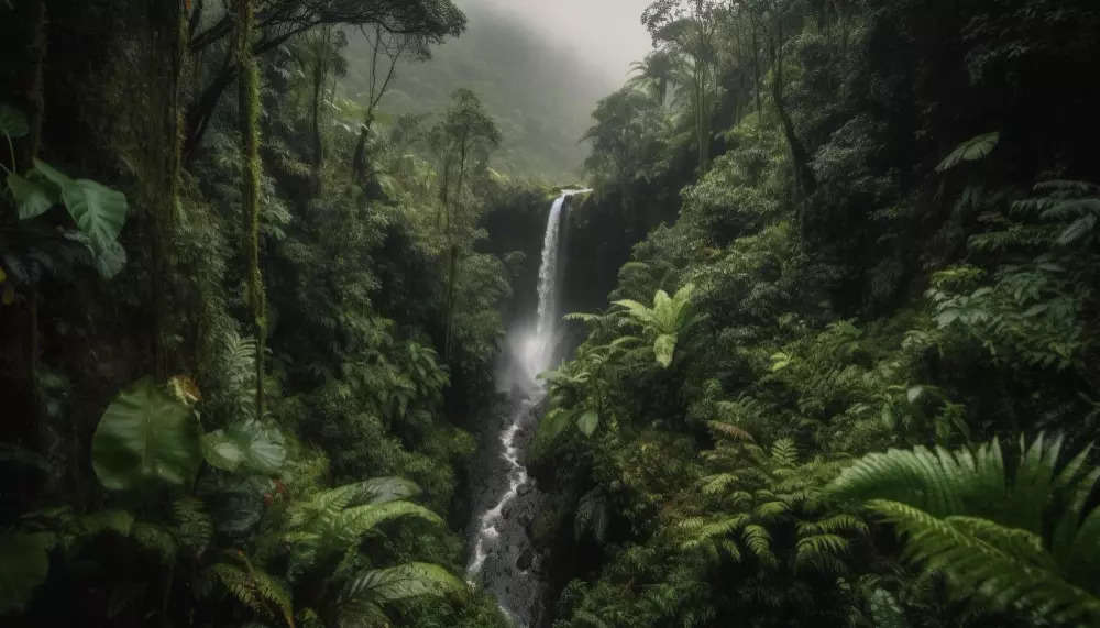 The Rainforests During The Monsoon Season