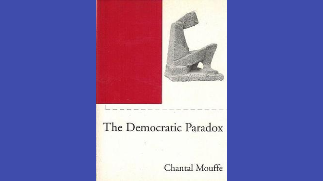 The Democratic Paradox by Chantal Mouffe