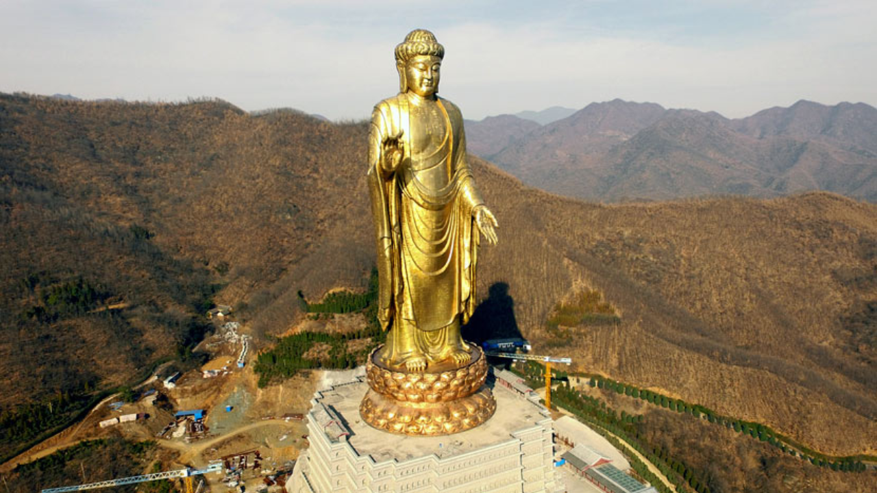 Largest buddha statue in the world discount