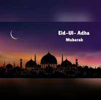 Happy Eid-Ul- Adha 2024 Bakra-Eid Mubarak Wishes Messages Quotes Images and Greeting Cards to Share