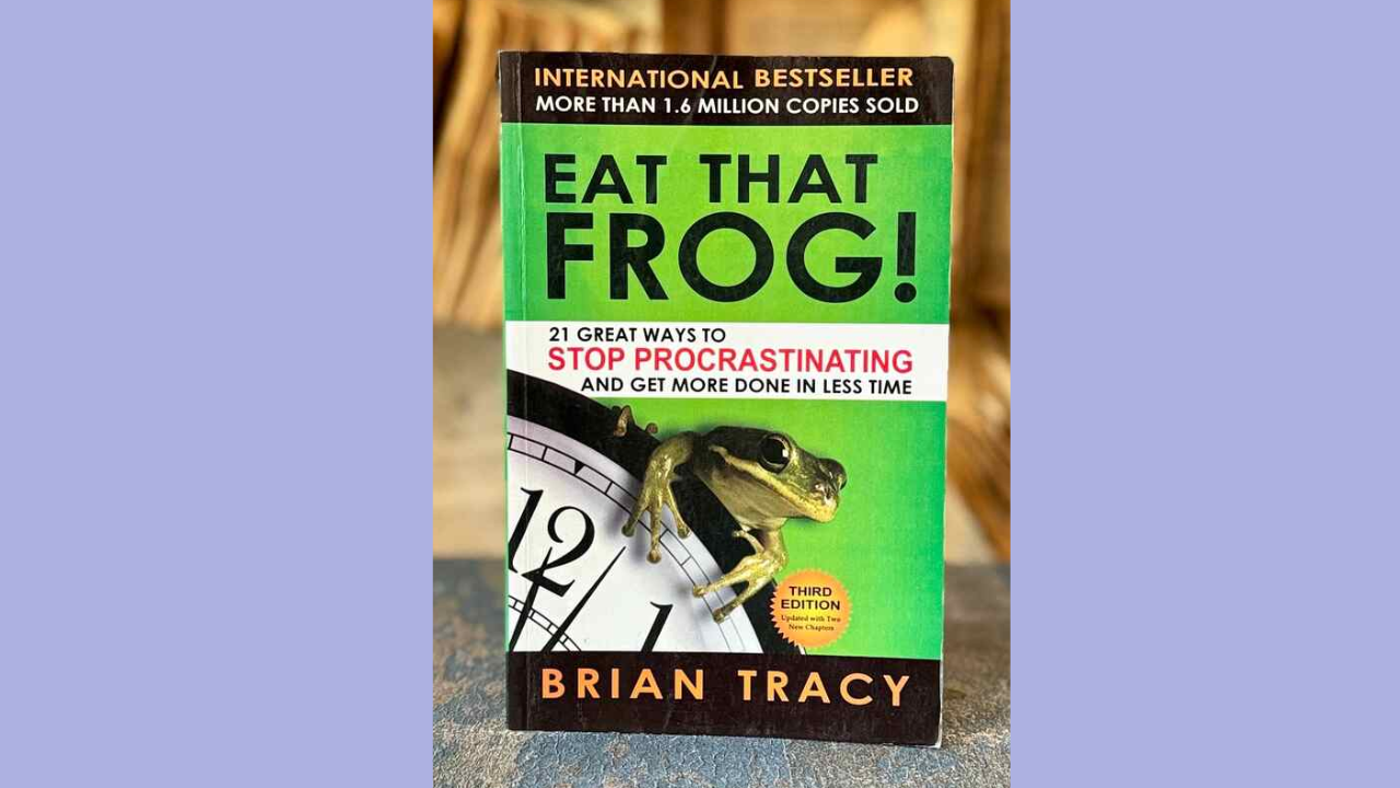 strongEat That Frog 21 Great Ways to Stop Procrastinating and Get More Done in Less Time by Brian Tracystrong