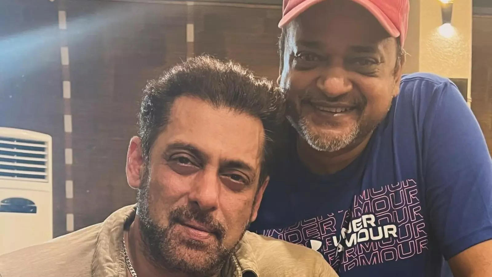 Salman Khan with Sajid Khan