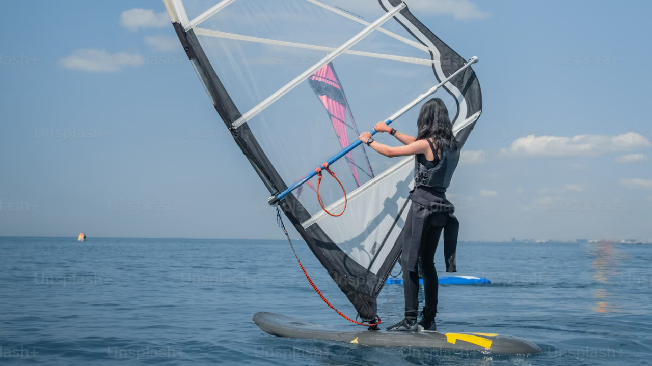 Windsurfing in Goa